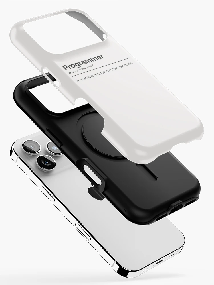 Thumbnail 2 of 4, iPhone Case, Programmer Definition. Software Developer. Funny Coding designed and sold by TeeMPrintz.