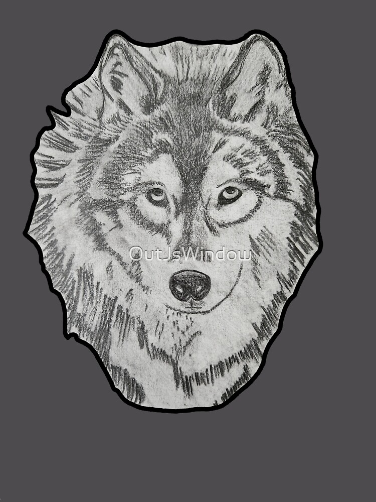 Thumbnail 6 von 6, Premium Oversized Pullover, Wolf designt und verkauft von OutJsWindow.