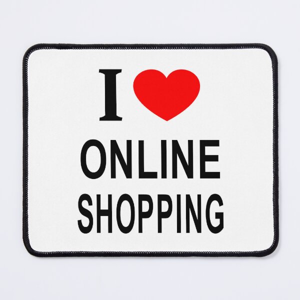 Item preview, I ❤️ ONLINE SHOPPING I LOVE ONLINE SHOPPING I HEART ONLINE SHOPPING 2 designed and sold by usernamenaijan.