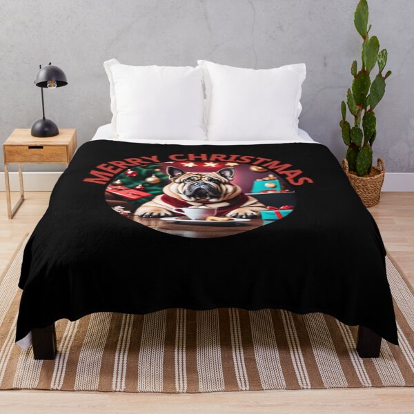 Item preview, Big Dog festivo: chocolate caliente y dulce Navidad designed and sold by ChicTrendz.