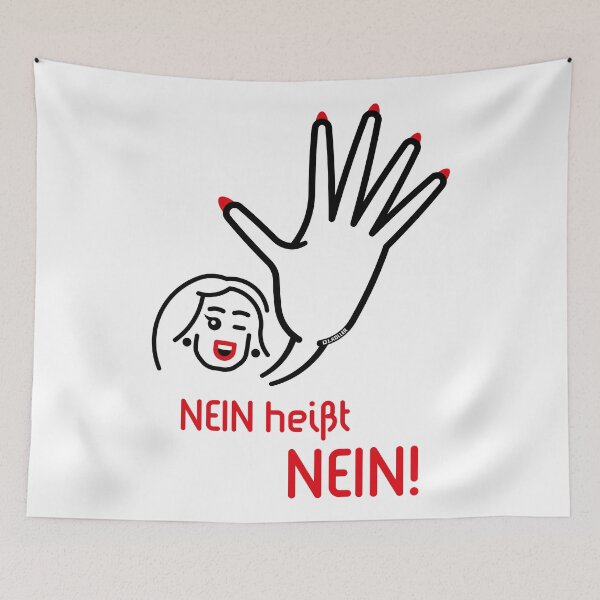 Artikelvorschau, Nein Heißt Nein! (Friendly / 2C) entworfen und verkauft von Roderix.
