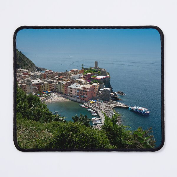 Item preview, View on the cliff town of Vernazza, one of the colorful Cinque Terre on the Italian west coast designed and sold by Dolfilms.
