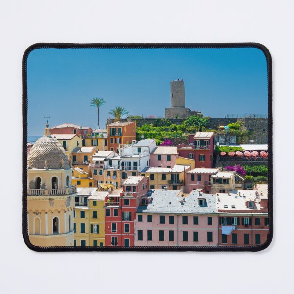 Item preview, View on the cliff town of Vernazza, one of the colorful Cinque Terre on the Italian west coast designed and sold by Dolfilms.