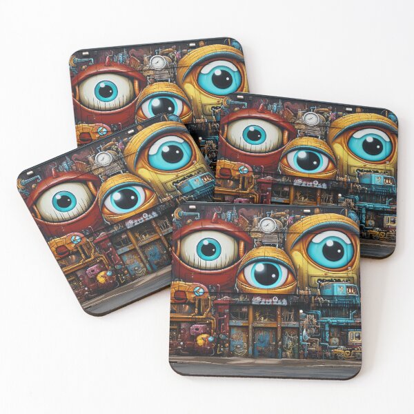 Item preview, Alien Artistry: Cabbagetown's Cartoon Boulevard designed and sold by LyricalWaves.