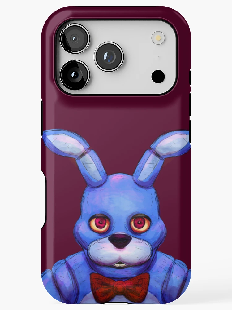 Thumbnail 1 of 4, iPhone Case, Blue Rabbit designed and sold by SimpleAnarchy.