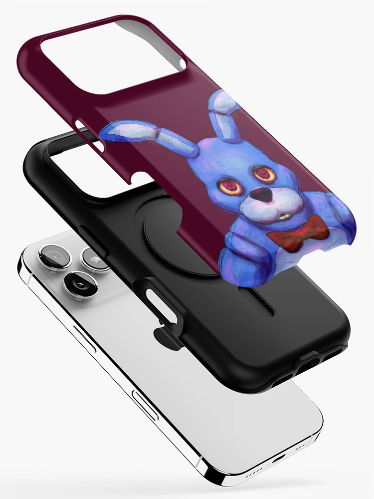 Thumbnail 2 of 4, iPhone Case, Blue Rabbit designed and sold by SimpleAnarchy.