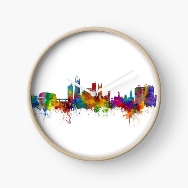 Item preview, Derby England Skyline designed and sold by ArtPrints.