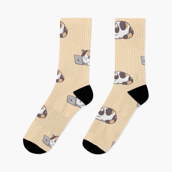 Item preview, Sleepy Tech Cat - Diseñador UX | Diseñador de Producto | Pegatinas de diseño de interfaz de usuario designed and sold by PoshPixel.