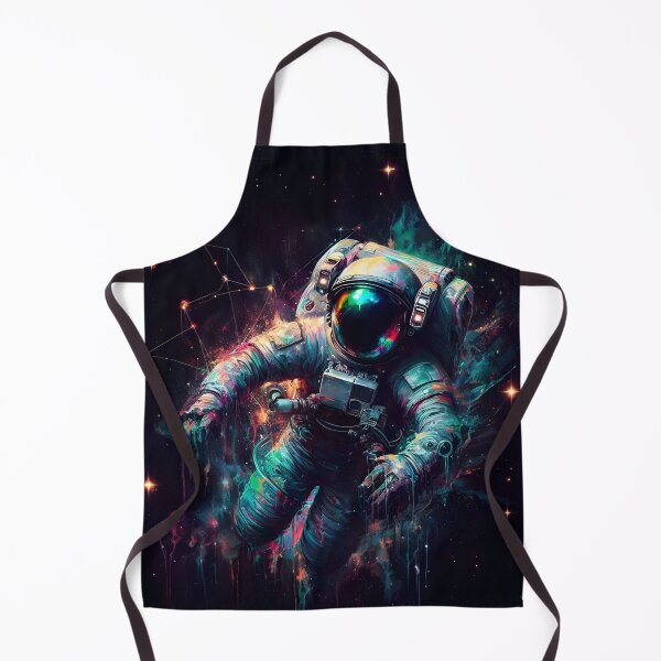 Item preview, Cosmic Dreamscape: Iridescent Astronaut in Space designed and sold by javaoverride.