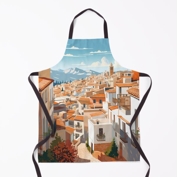 Item preview, A Vintage Travel Illustration of Granada - Spain designed and sold by GoodOldVintage.