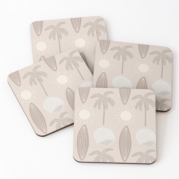 Item preview, Surf Pattern Beige designed and sold by Shaka-Surf-Tees.