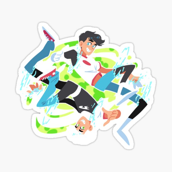 double sided Sticker