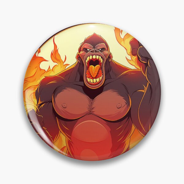 Item preview, angry ape designed and sold by maniabx.