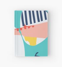 Modern Minimalist Blocking Colors Hardcover Journal