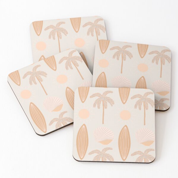 Item preview, Surf Pattern Island Sunset Vibes designed and sold by Shaka-Surf-Tees.