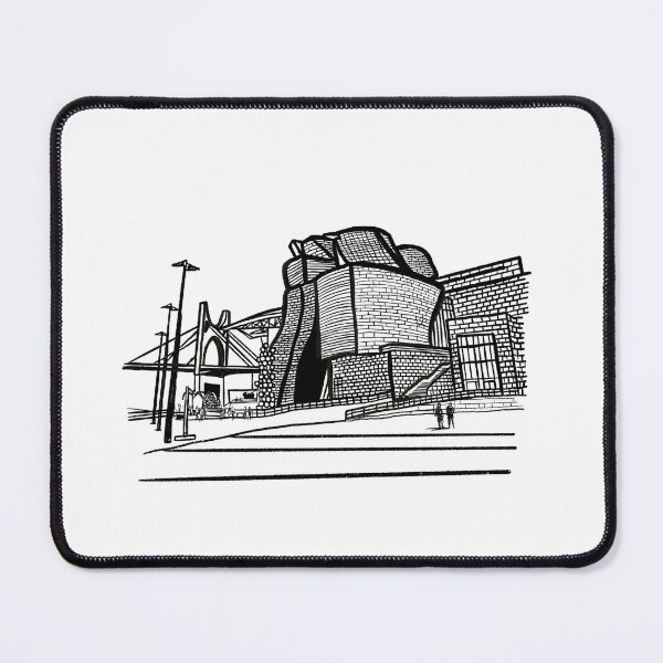 Item preview, Guggenheim Bilbao Spain travel tourism visit designed and sold by Tropical Blood.