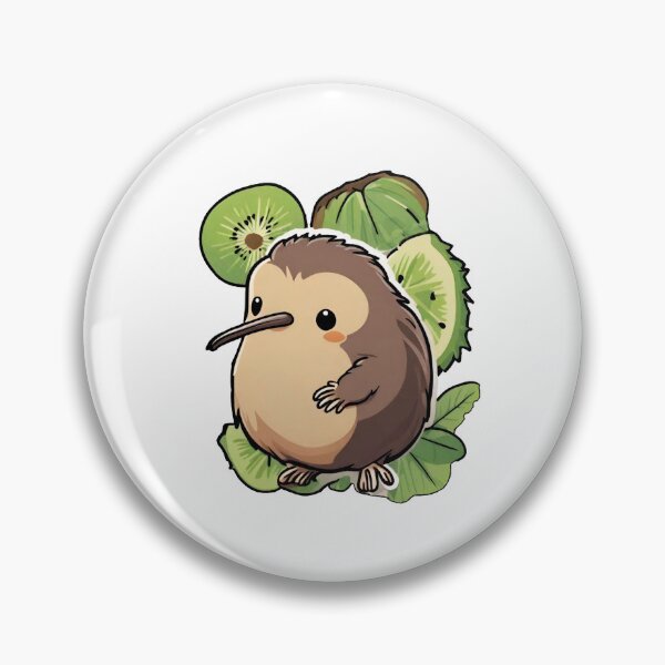 Item preview, Cute and small kiwi next to other kiwis designed and sold by BrohShop.