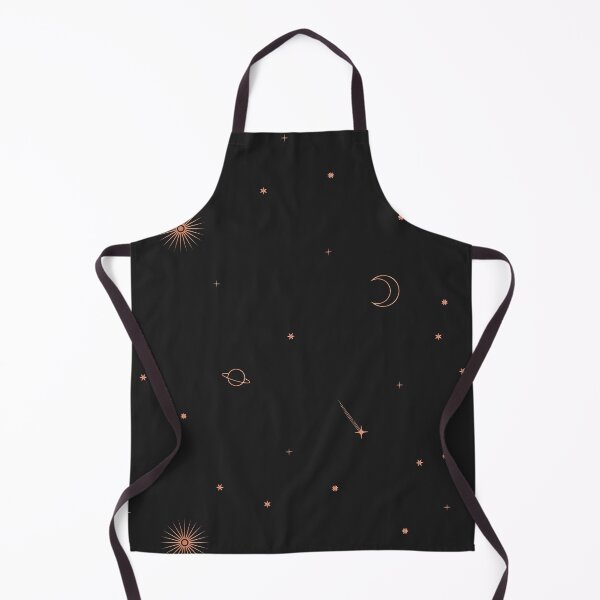 Item preview, Celestial Pattern 05 - Rose Gold & Black designed and sold by Megs Lang.