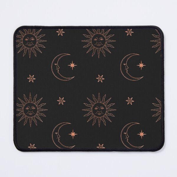 Item preview, Celestial Pattern 06 - Rose Gold & Black designed and sold by Megs Lang.