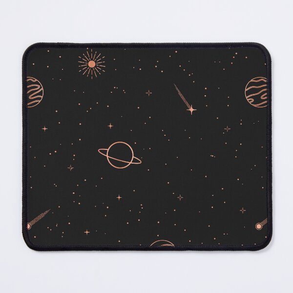 Item preview, Celestial Pattern 07 - Rose Gold & Black designed and sold by Megs Lang.