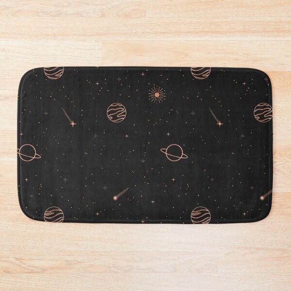 Item preview, Celestial Pattern 07 - Rose Gold & Black designed and sold by Megs Lang.