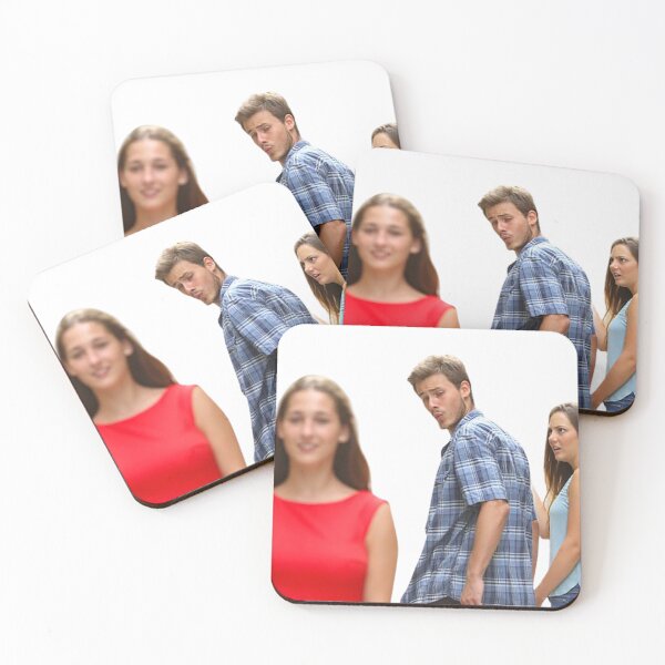 Item preview, Distracted Boyfriend meme designed and sold by Psyche-Lab.