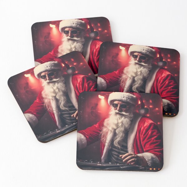 Item preview, Santa DJ Spinning Festive Beats designed and sold by soulofalion.