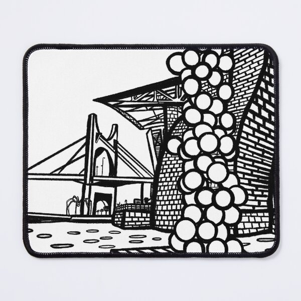 Item preview, Guggenheim Bilbao Spain travel tourism visit designed and sold by Tropical Blood.