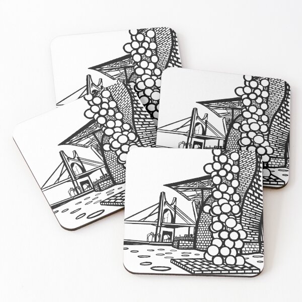 Item preview, Guggenheim Bilbao Spain travel tourism visit  designed and sold by Tropical Blood.