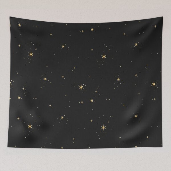 Item preview, Celestial Pattern 12 - Gold & Black designed and sold by Megs Lang.