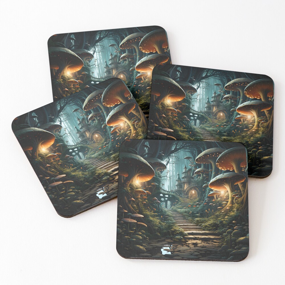 Item preview, Coasters (Set of 4) designed and sold by VisualCrafting.