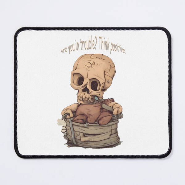 Item preview, Are you in trouble? Think positive designed and sold by Rostislav Bouda.