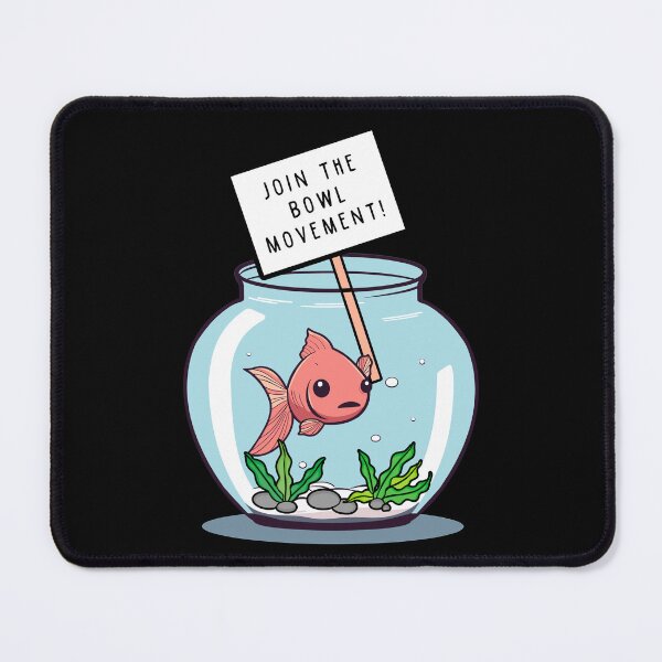 Item preview, Bowl Movement Fish Pun Dad Joke Men Women Funny Graphic designed and sold by KsuAnn.