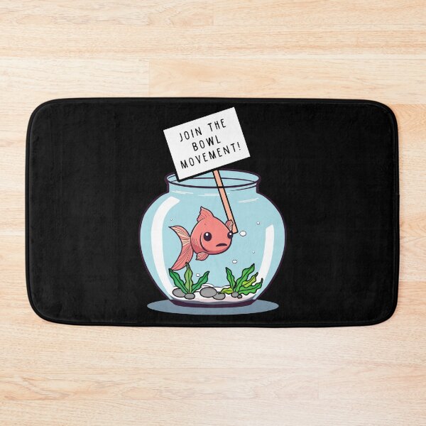 Item preview, Bowl Movement Fish Pun Dad Joke Men Women Funny Graphic designed and sold by KsuAnn.