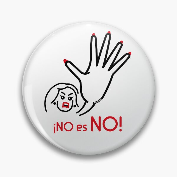 Item preview, ¡No Es No! (¡No Significa No! / Angry / 2C) designed and sold by MrFaulbaum.