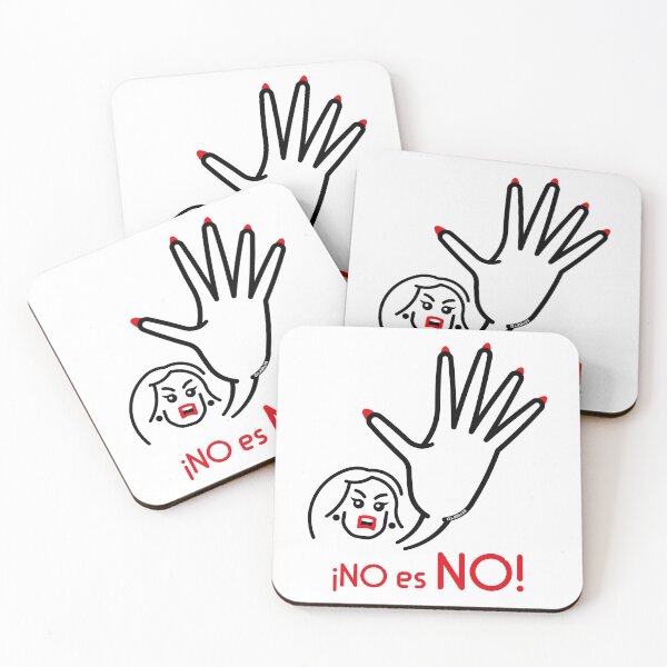 Item preview, ¡No Es No! (¡No Significa No! / Angry / 2C) designed and sold by MrFaulbaum.