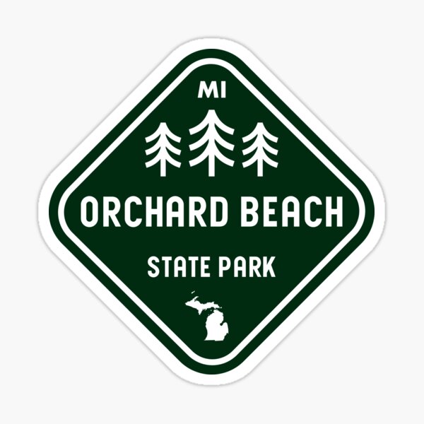 Item preview, Orchard Beach State Park Michigan Rhombus designed and sold by bivenart.
