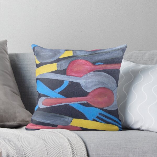 Item preview, Colourful Cutlery Artwork designed and sold by vallisrowe.