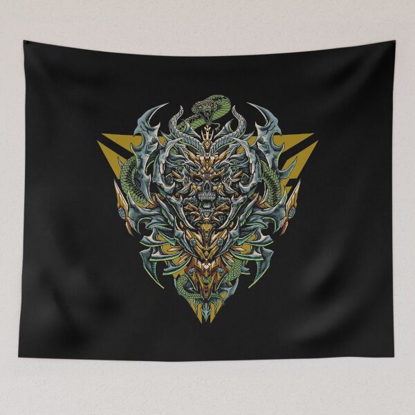 Item preview, Great Skull Mecha Illustration designed and sold by akmalzone.