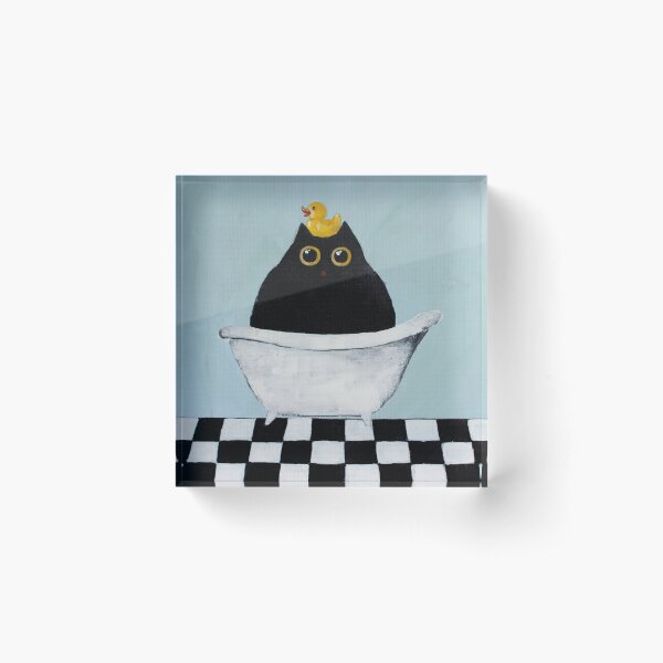 Item preview, Cat in the bath  designed and sold by ingblink.