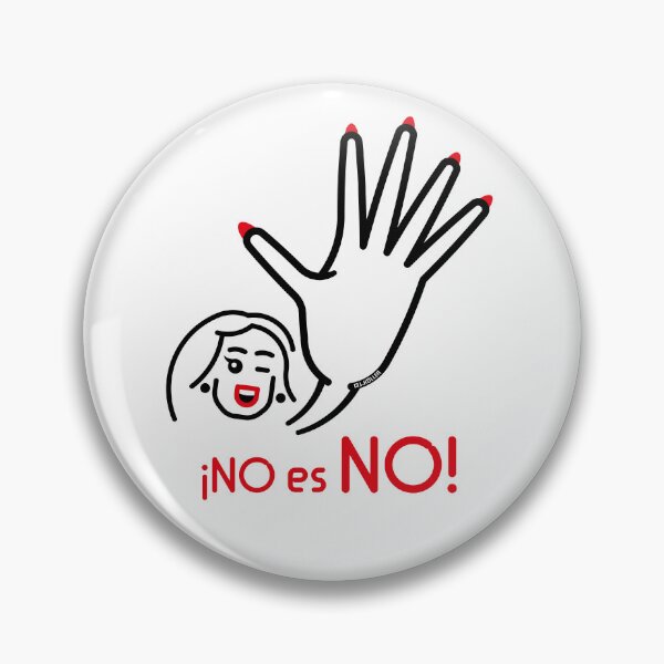 Item preview, ¡No Es No! (¡No Significa No! / Friendly / 2C) designed and sold by MrFaulbaum.