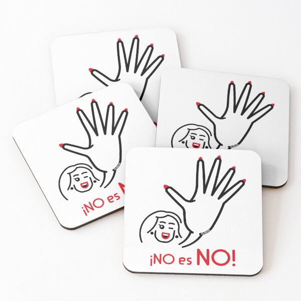 Item preview, ¡No Es No! (¡No Significa No! / Friendly / 2C) designed and sold by MrFaulbaum.