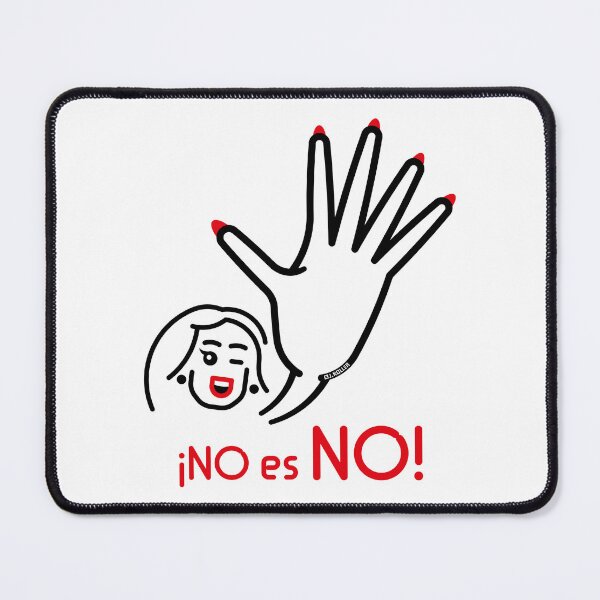 Item preview, ¡No Es No! (¡No Significa No! / Friendly / 2C) designed and sold by MrFaulbaum.