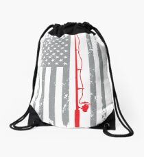 Fishing, Funny Fishing Gifts, Fly Fishing, Ice Fishing, Dee Sea Fishing, Ocean Fishing, Grandpa Fishing Drawstring Bag