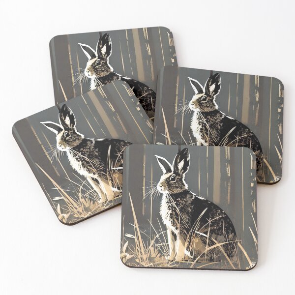 Item preview, Hare, rabbit, bunny 027 designed and sold by RGBprints.
