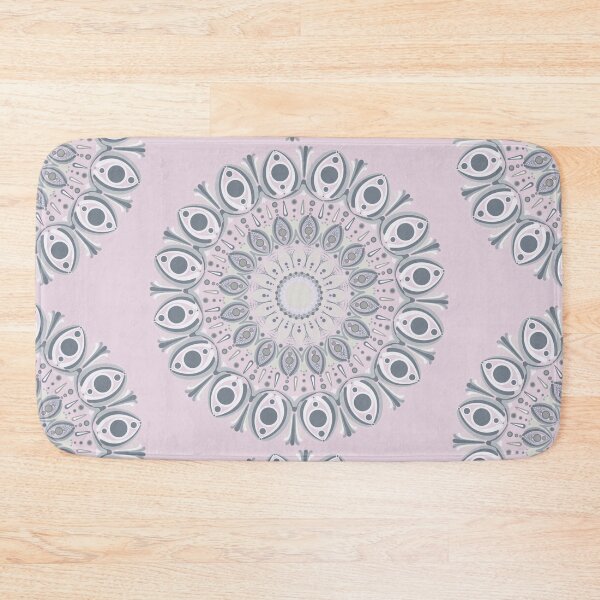 Item preview, Intangible Sunlit Snowflake Blush Dot Mandala designed and sold by Triplicate Limited.