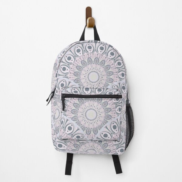 Item preview, Intangible Sunlit Snowflake Blush Dot Mandala Scallop designed and sold by Triplicate Limited.