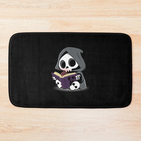 Item preview, The Grim Reaper Reading a Book designed and sold by Charcoalart.