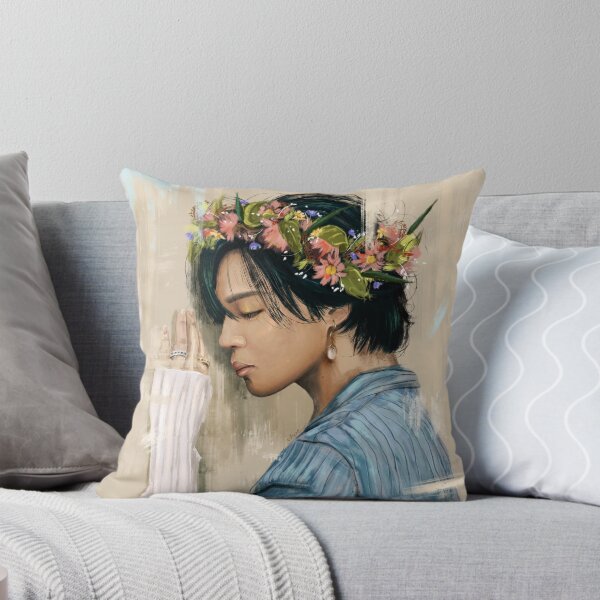 Artikel-Vorschau von Jimin und Blumen, designt und verkauft von MarmarArts.