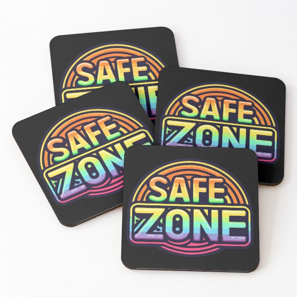 Item preview, Retro LGBTQ Safe zone Rainbow  designed and sold by TomFrontierArt.